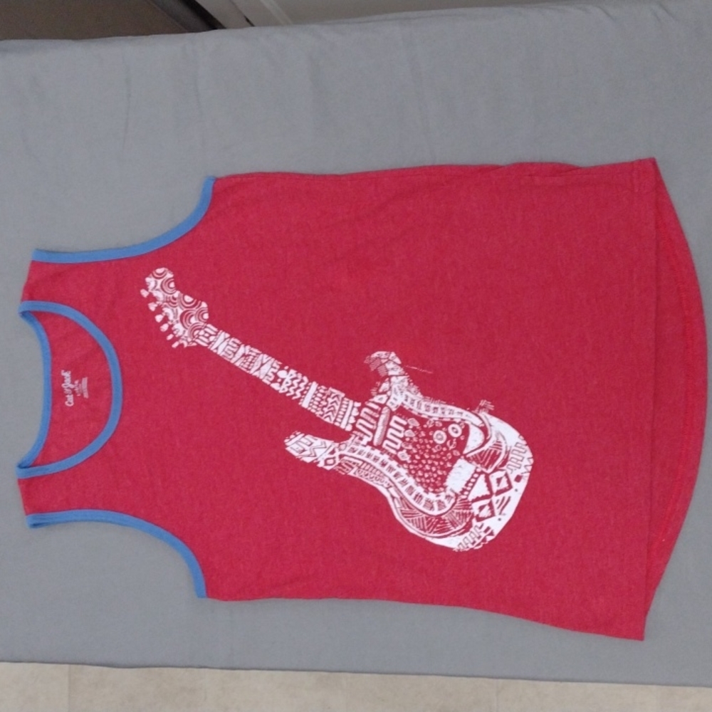 Cat & Jack Boys Graphic Tank Sz. Large